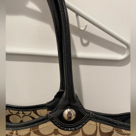 Coach Signature Bleeker Vintage Tote Shoulder Bag - Picture 3 of 9